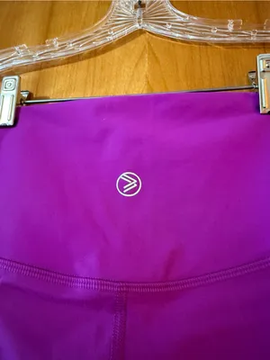 Savvi Fit Dancer Leggings Fuchsia Colorful Athleisure Yoga Walk Womens NWT Large thumbnail 7