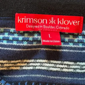 Krimson Klover Blue Merino Wool Blend Knit Mini Skirt - size Large thumbnail 2