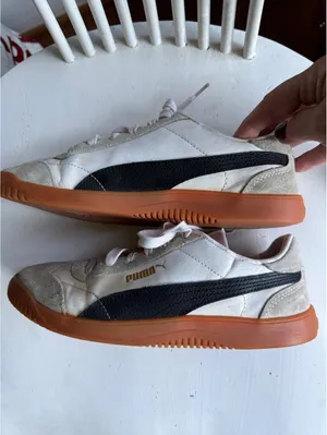 Puma Classic Suede and Leather Sneakers Size US 6.5 thumbnail 6