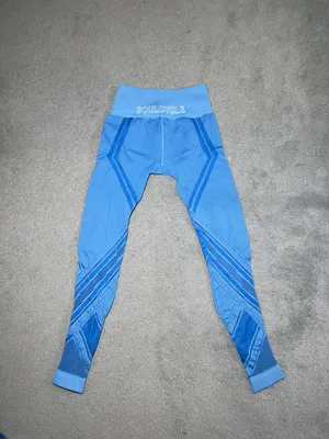 Soulcycle by NUX Quintessential compression leggings size XS/S Blue thumbnail 2