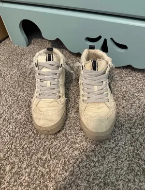 SHUSHOP Paulina Sneakers White Size 7.5 thumbnail 3