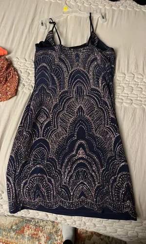 Glittery Mini Dress thumbnail 1