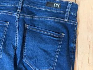 Kut from the Kloth Connie High Rise Ankle Skinny Denim Jeans Size 8 thumbnail 6