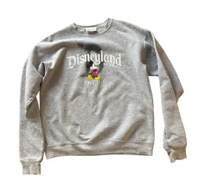 Disney Parks Mickey Mouse Graphic Sweatshirt Gray Disneyland Resort Size S‎ thumbnail 1