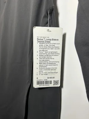 size 6 Grey Tennis Dress thumbnail 6