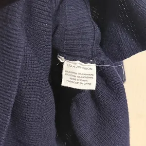 Ulla Johnson Eden Cashmere One Shoulder Ruffle Sweater Minimalist Quiet Luxury thumbnail 6