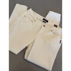 Silver Jeans Co‎ Suki Mid Super Skinny White Denim Jeans Sz 18 L31 W93006SSWWHT thumbnail 2