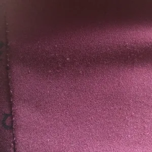 True Religion Monogram Yoga Leggings Knit Mesh High Waisted Burgundy Size S thumbnail 7
