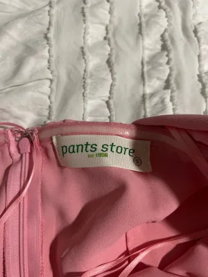 Pants Store Strapless Romper Pink thumbnail 3