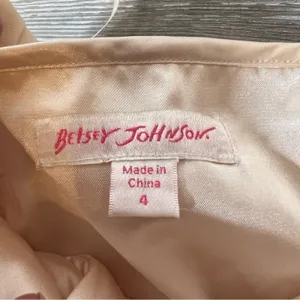 Vintage‎ Betsey Johnson pink tulle skirt dress bustier top sz 4 thumbnail 6