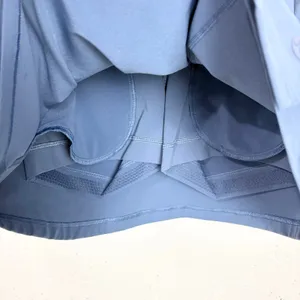 Lululemon Wrap Front Mid Rise Golf Skirt Built In Shorts Luxtreme Oasis Blue 6 thumbnail 9