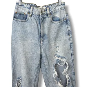 PacSun Eco Light Blue Wash 90's Boyfriend Distressed Baggy Relaxed Jeans Size 26 thumbnail 3