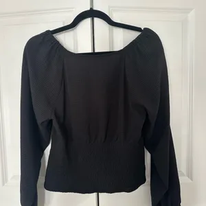 Madewell Black Button-Up Blouse thumbnail 4