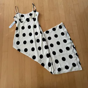 Princess Polly Avienna cream polka dot maxi dress thumbnail 3
