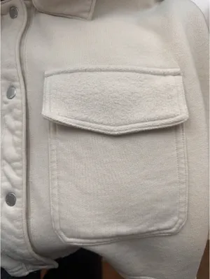 Hollister Cream Shacket thumbnail 5