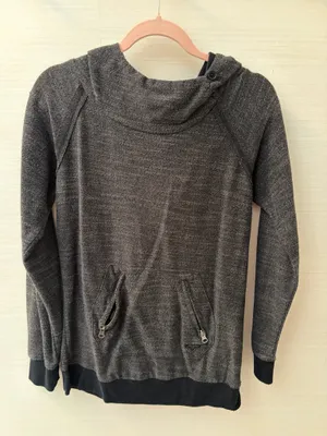 Roxy gray hoodie thumbnail 1
