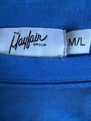 The Mayfair Group You Deserve To Be Happy blue sweatshirt thumbnail 3