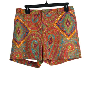 LRL Ralph Lauren colorful shorts size 6 preppy Beachy thumbnail 2