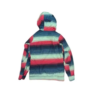 Burton Cassidy Jacket Snowboarding Ski Coat Striped Da Nang Dryride Pink Green thumbnail 3