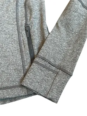 Lululemon Define Jacket Heather Gray Athletic Athleisure Yoga Running Activewear thumbnail 4