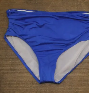 Profile By Gottex Side Shirred Bikini Bottom Swim E22091P55 Royal Blue 14 thumbnail 1