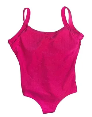 Aerie Hot Pink One Piece Bathing Suit Large thumbnail 1