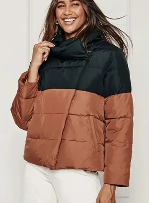 Summersalt The Colorblock Eco Puffer Jacket Women’s Medium thumbnail 1