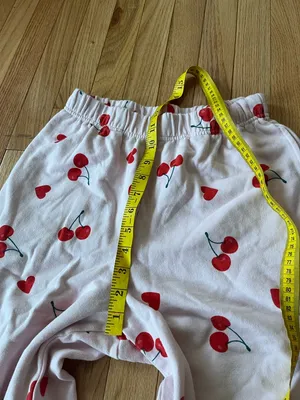 Grayson Threads Cherry Print Wide Leg Pajama Pants Small Pink Red Coquette Loungewear Soft Girl thumbnail 5