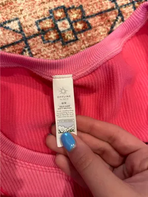Pink aerie top thumbnail 3