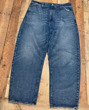Madewell Women's Medium Denim The Curvy Balloon Jeans Sz 32 Horseshoe Streetwear thumbnail 1