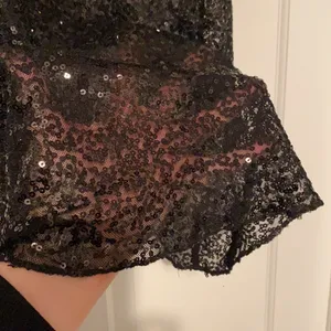 Free People Intimately black sequin slip dress, size small thumbnail 4