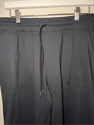 Sage Collective Black Drawstring Joggers Women’s M Size M thumbnail 4