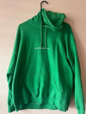 Charlie & Claire's Boutique I Am So Thankful You Exist Hoodie Green XL thumbnail 1