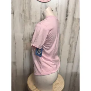 Bridgerton “Sip This Tea” Pink Graphic T-Shirt XS Netflix Short Sleeve Tee thumbnail 3