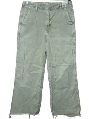 AMO Claudette Wide Leg Army Size 30 thumbnail 1