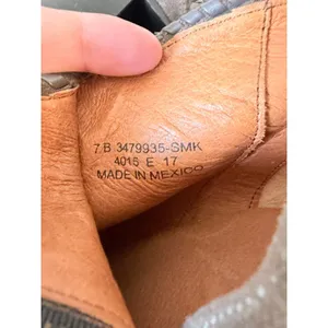 Frye Nora Whipstitch Suede Ankle Boots Womens Smoke Grey Size 7‎ thumbnail 8