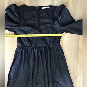 Abercrombie & Fitch‎ Black Long Sleeve Dress thumbnail 4
