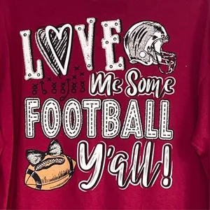 Southern Y’all Alabama Girl Crimson Tide long sleeve T-shirt medium thumbnail 6