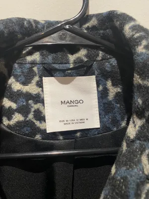 Mango Pea coat thumbnail 3