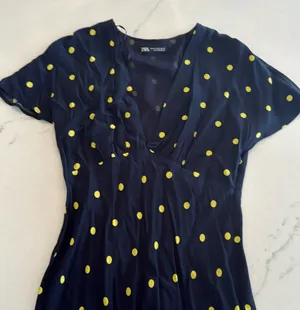 ZARA Polka Dot Dress thumbnail 3