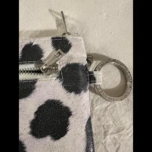 Simply Southern Cow Print Coin Purse With Key Chain thumbnail 5