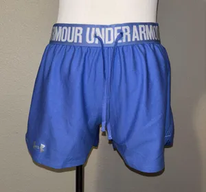 Under Armour Blue Athletic Shorts thumbnail 1