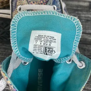 Converse All Star Digital Floral Chuck Taylor Hightop Athletic Sneaker Shoes 7 thumbnail 11
