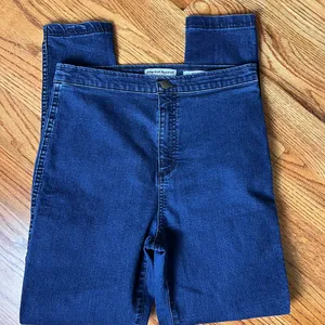 American Apparel Women's Dark Blue easy Skinny Jeans thumbnail 3