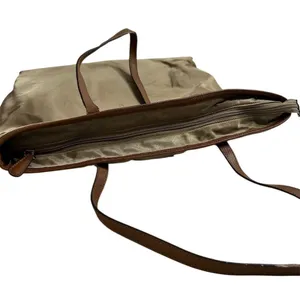 Michael Kors Kempton Nylon Large‎ Pocket Tote Bag Neutral Women's Casual FLAWED thumbnail 12