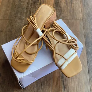 Madden Girl tan Strappy Sandals thumbnail 1