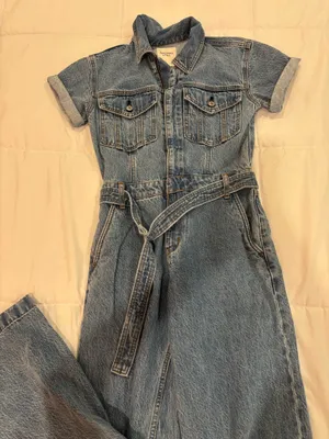 Abercrombie Denim Jumpsuit thumbnail 2