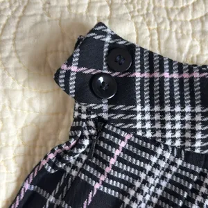 ASOS Black and Pink Plaid School Skirt thumbnail 6