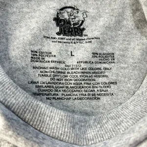 Tom and Jerry pullover Gray Short Sleeve Tee. New with tag. thumbnail 7