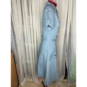 Skirt set swing skirt button up top Gray thumbnail 10